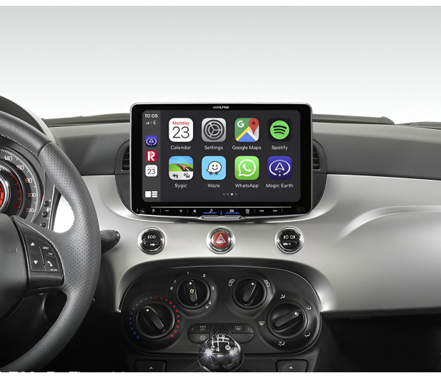 Alpine iLX-F905D 9" 1-DIN CarPlay + Android Auto - 1324161 - zdjęcie 2